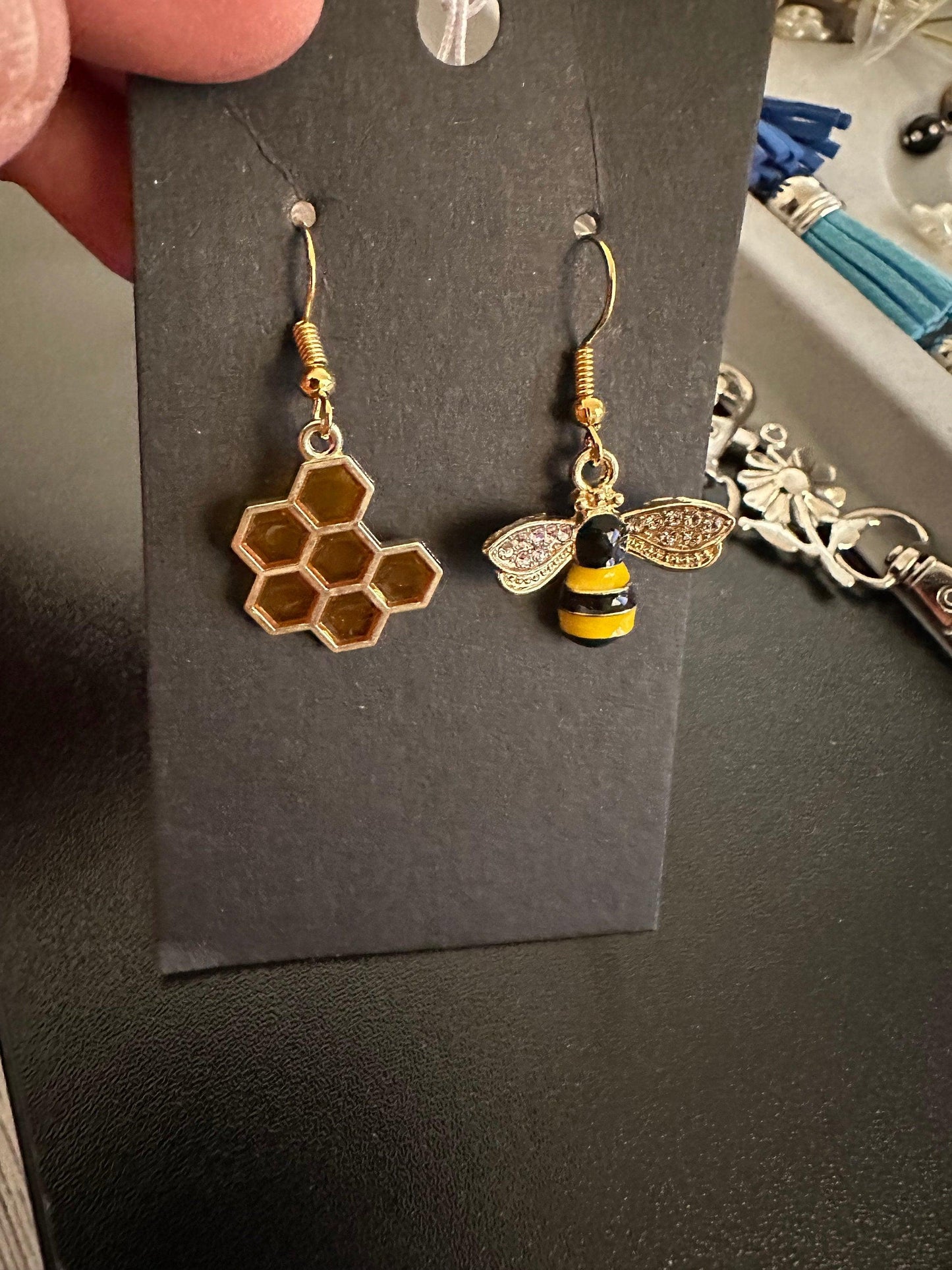 Honey Bee Mismatch earrings