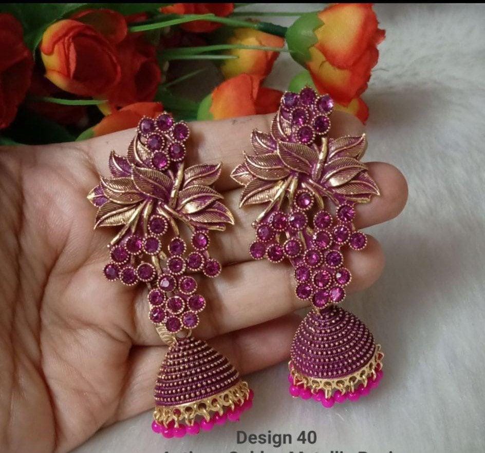 Most popular Antique Golden Metallic Jhumka