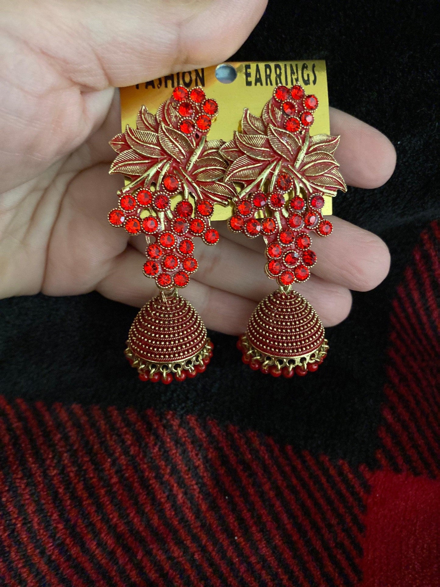 Most popular Antique Golden Metallic Jhumka
