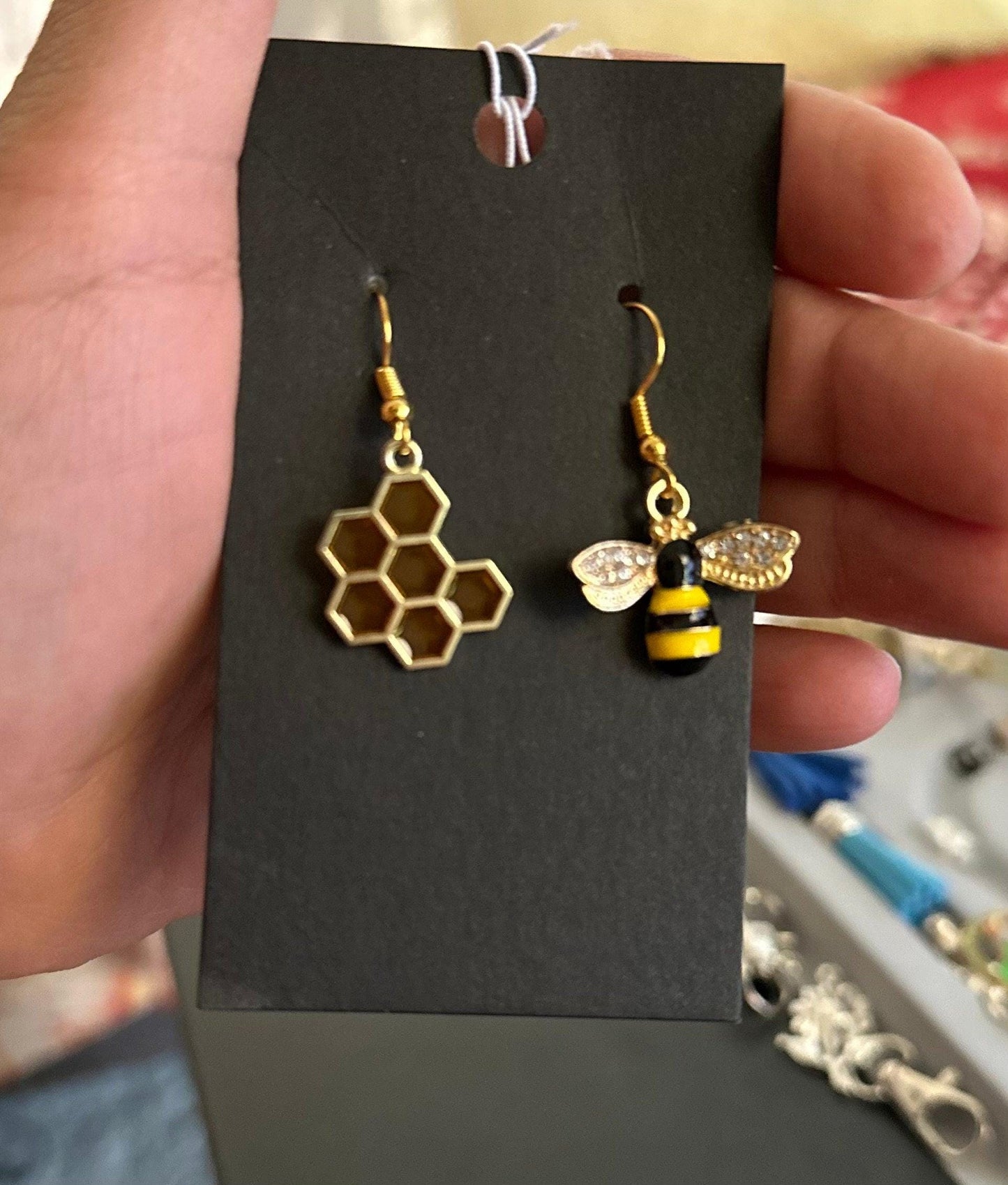 Honey Bee Mismatch earrings