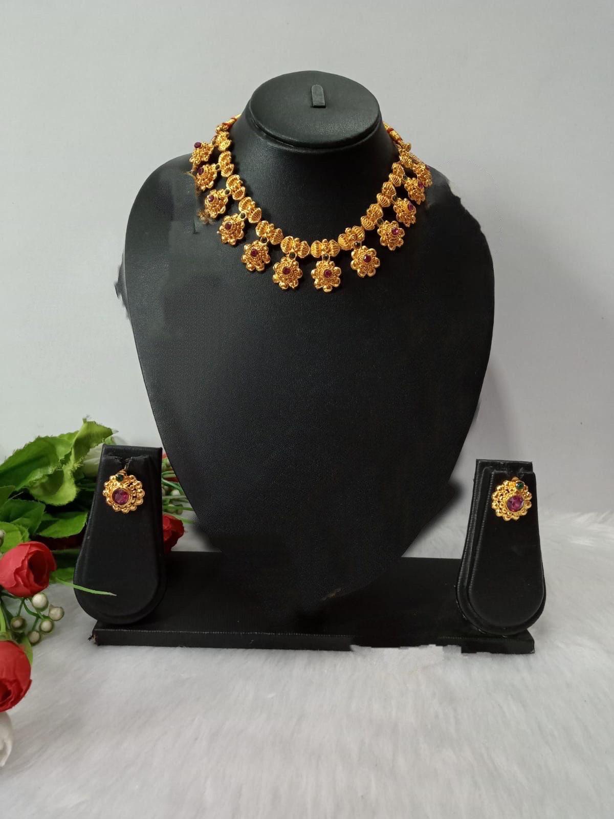 Kolhapuri Saaj set Golden plated -Multiple Variations *New Stock added*